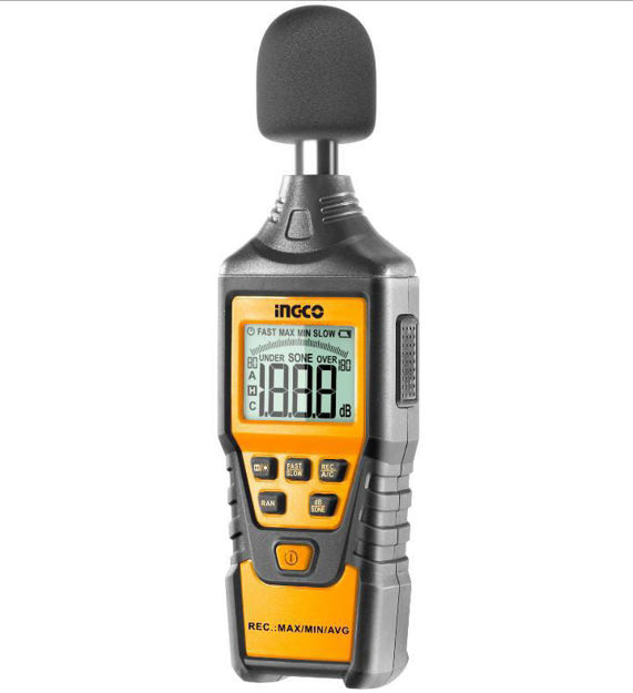 Imagen de MEDIDOR DE SONIDOS 30-130DB INGCO