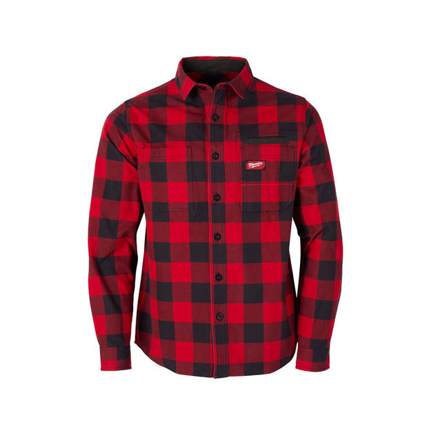 Imagen de CAMISA DE FRANELA GRIDIRON ROJA TALLE XL MILWAUKEE