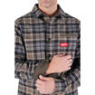 Imagen de CAMISA DE TRABAJO GRIDIRON GRIS TALLE M MILWAUKEE