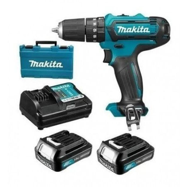 Imagen de ATORNILLADOR TALADRO 12V HP333DWYE 2.0Ah. MAKITA