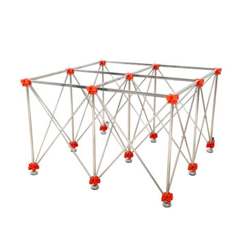 Imagen de MESA DE TRABAJO RETRACTIL 120X120CM RUBI