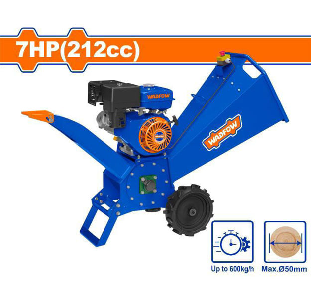 Imagen de CHIPEADORA A NAFTA 7HP 212CC 600KG/H WADFOW
