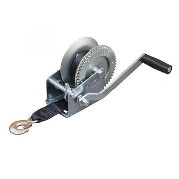 Imagen de MALACATE MANUAL A PALANCA CON CINTA 10M 725KG BTA