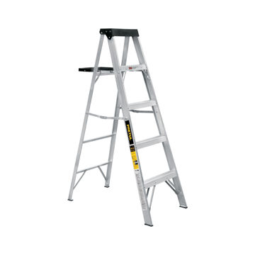 Imagen de ESCALERA ALUMINIO TIJERA 4 ESCALONES EST-34P PRETUL