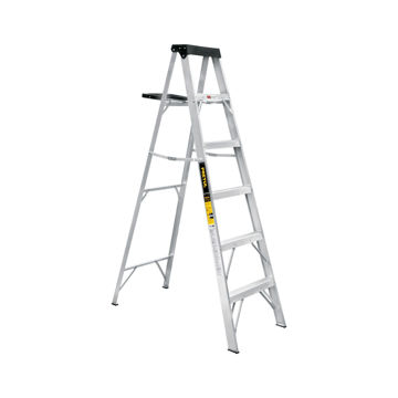 Imagen de ESCALERA ALUMINIO TIJERA 5 ESCALONES EST-35P PRETUL