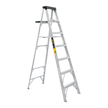 Imagen de ESCALERA ALUMINIO TIJERA 6 ESCALONES EST-36P PRETUL