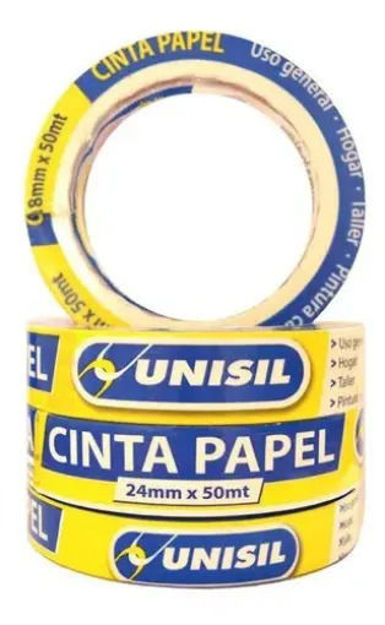 Imagen de CINTA DIVIDIR COLORES 24MM x 40M UNISIL