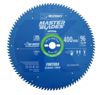 Imagen de CIRCULAR PARA MADERA 16" 96 DIENTES (400X3.5/30MM) KRINO