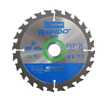 Imagen de CIRCULAR PARA MADERA 5.1/2" 24 DIENTES (140X20MM) KRINO