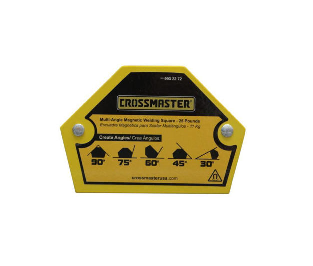 Imagen de Escuadra Magnética para Soldar multiángulos 22.7kg Crossmaster