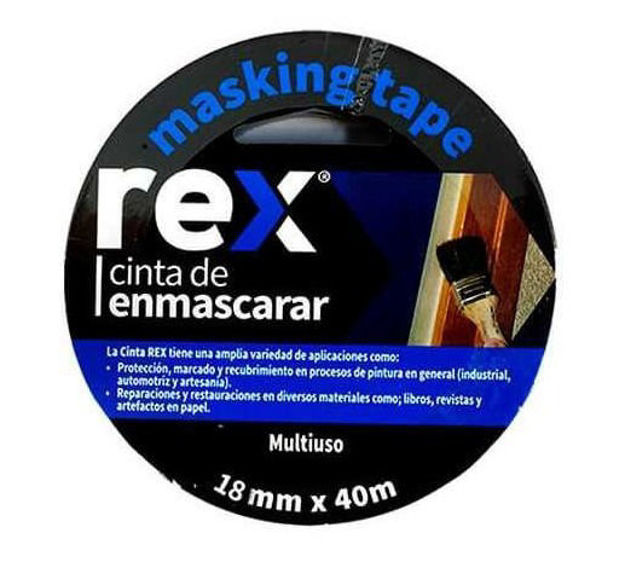 Imagen de CINTA DIVIDIR COLORES 18MM X 40M REX