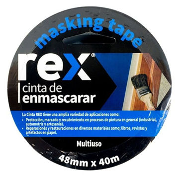 Imagen de CINTA DIVIDIR COLORES 48MM X 40M REX