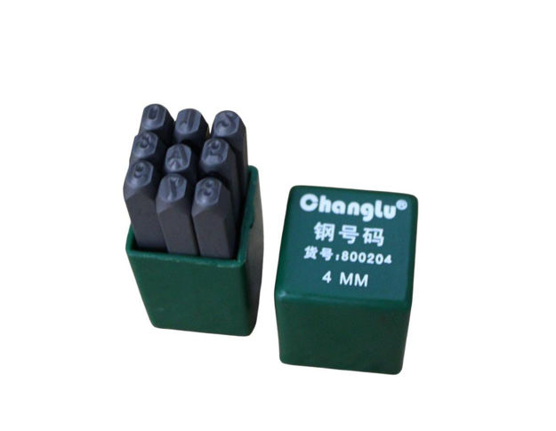 Imagen de NÚMEROS DE GOLPE PARA MARCAR 8 MM CHANGLU