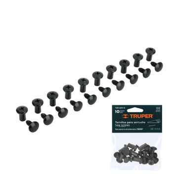 Imagen de TORNILLO PARA CABO SERRUCHO BOTÓN TOR-SER-10 TRUPER