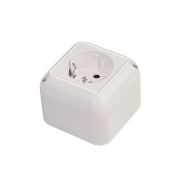 Imagen de ENCHUFE TOMA CORRIENTE EXTERIOR SCHUKO 16A 250V