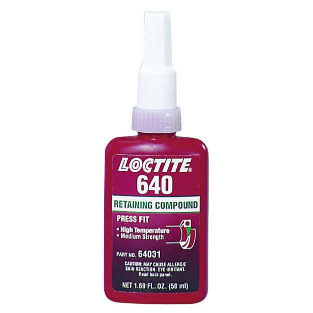 Imagen de FIJADOR PIEZAS CILINDRICAS 640/31 50ML LOCTITE