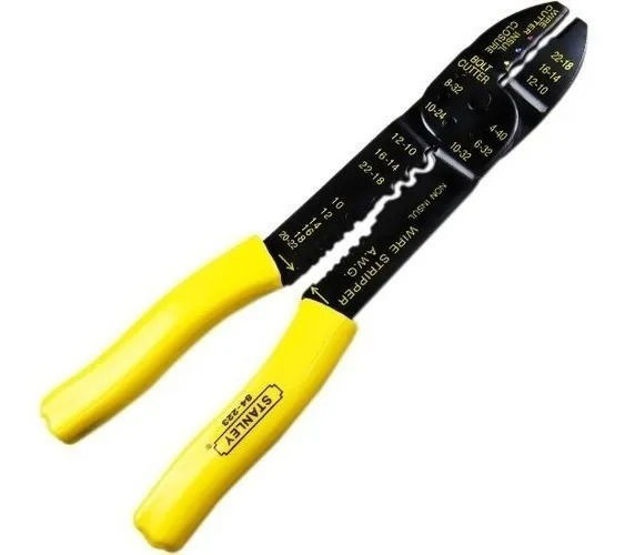 Imagen de PINZA MULTIUSO PARA ELECTRICISTA CON AISLANTE 9 1/2" STANLEY