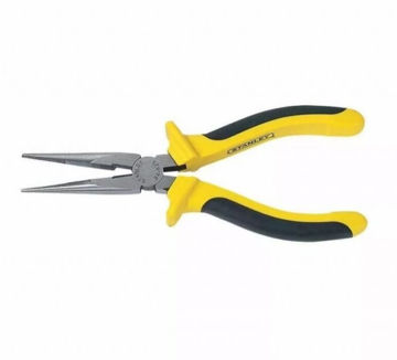 Imagen de PINZA TELEFONISTA PUNTA FINA PROFESIONAL CON AISLANTE 8" STANLEY