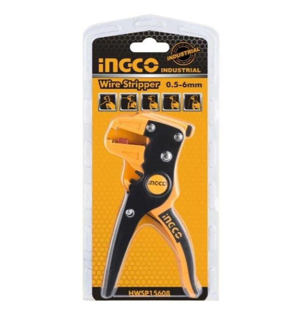 Imagen de PINZA PELA CABLE AUTOMÁTICO 0.5-6MM INGCO