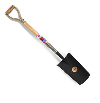 Imagen de PALA DE PUNTEAR POCERA GUBIA 1/2 LUNA ACERO FORJADO GHERARDI