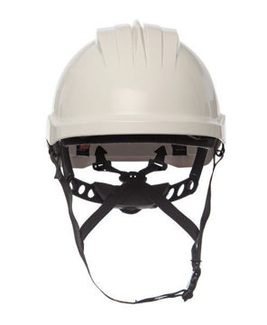 Imagen de CASCO TRABAJO ALTURA BARBIJO 4 PUNTOS CLIMAX