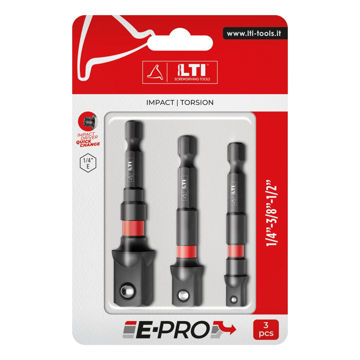 Imagen de SET ADAPTADORES PARA DADOS IMPACTO 3 PIEZAS LTI