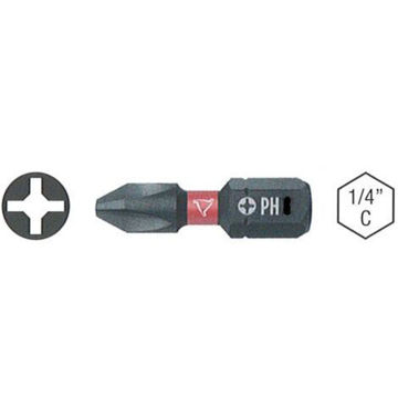 Imagen de PUNTA DESTORNILLADOR PHILLIPS IMPACTO PH2 25MM LTI