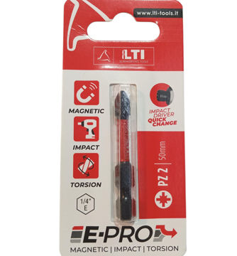 Imagen de PUNTA DESTORNILLADOR POZIDRIV IMPACTO PZ2 50MM LTI