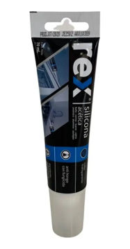 Imagen de SILICONA ÁCIDA BLANCA 70ML REX