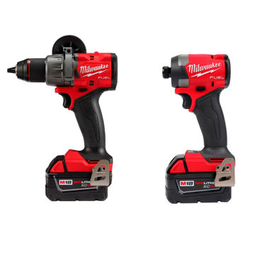 Imagen de COMBO TALADRO + ATORNILLADOR BATERIA 18V MILWAUKEE