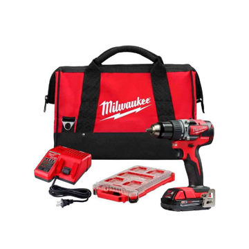 Imagen de TALADRO CON PERCUTOR 18V 1 BATERIA 2AH 2802-159CPO MILWAUKEE