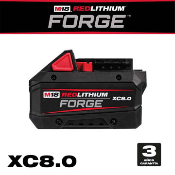 Imagen de BATERÍA 18V 8.0AH REDLITHUIM FORGE MILWAUKEE
