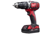 Imagen de ATORNILLADOR CON PERCUTOR 2 BATERÍAS LITIO 18V 2607-259C MILWAUKEE