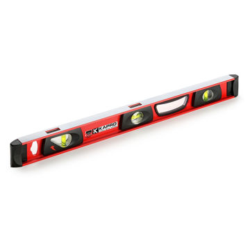 Imagen de NIVEL ALUMINIO SAMSON ROJO 60CM 170-81 KAPRO