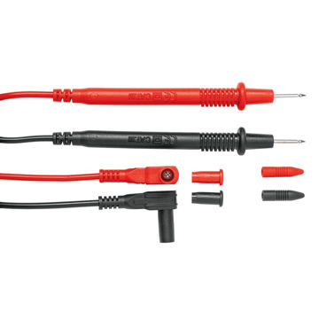 Imagen de JUEGO DE CABLES DE TESTER MUT-CAB 1.1 METROS TRUPER