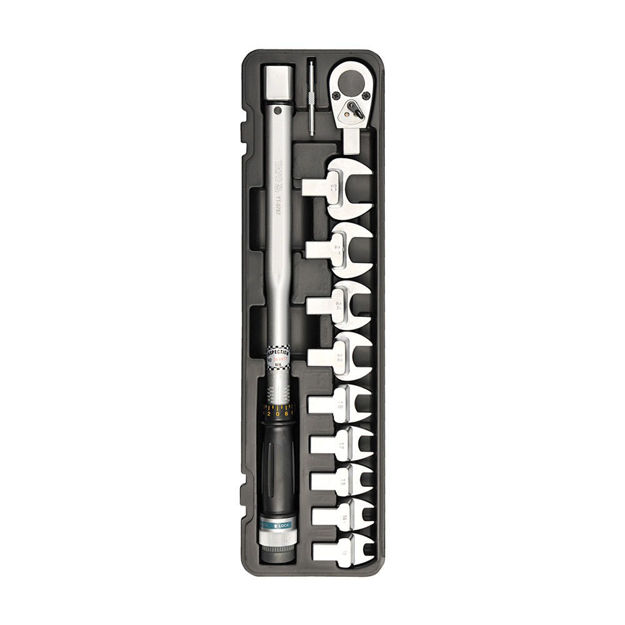 Imagen de TORCOMETRO 1/2" 40-210NM CON 12 CABEZAS YATO
