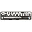 Imagen de TORCOMETRO 1/2" 40-210NM CON 12 CABEZAS YATO