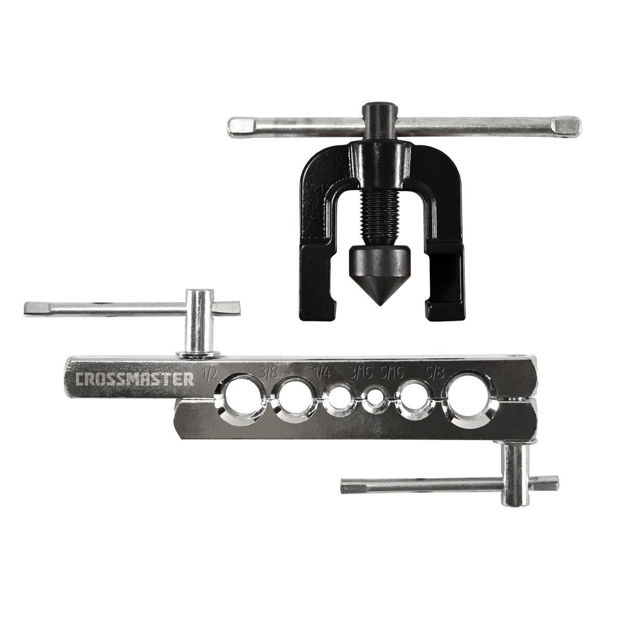 Imagen de BALONADORA PESTAÑADOR VIROLADOR 1/2" - 5/8" CROSSMASTER