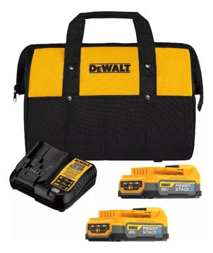 Imagen de CARGADOR , 2 BATERÍAS 20V 1.7AH + BOLSO DEWALT