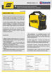 Imagen de EQUIPO SOLDAR INVERTER 160AMP MONO 220V  HANDYARC 162I  ESAB