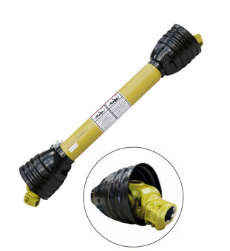 Imagen de CARDÁN CAT6 CRUCETA 30.2x92 62/100HP 1200MM TUBO TRIÁNGULO AMA