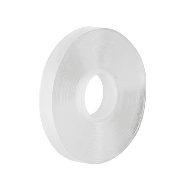 Imagen de CINTA DOBLE FAZ TRANSPARENTE 30MM X 3M TRUPER