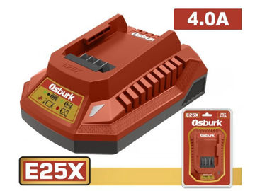Imagen de CARGADOR BATERIA 25V 4.0AH LINEA E25X OSBURK