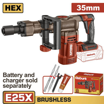 Imagen de MARTILLO DEMOLEDOR BATERIA 25V (CARCAZA) OSBURK