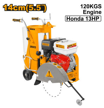 Imagen de MAQUINA CORTADORA PAVIMENTO NAFTA 13HP INGCO