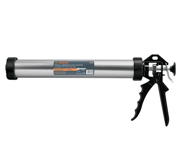 Imagen de PISTOLA PARA SILICONA SALCHICHA 600ML 15" TRUPER