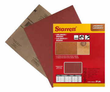 Imagen de HOJA DE LIJA PARA MADERA GR.80 STARRETT