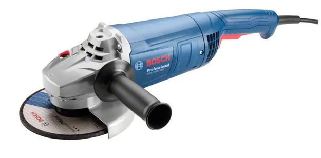 Imagen de AMOLADORA 7" 2200W GWS 2200-180 HOMBRE MUERTO BOSCH