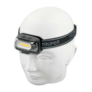 Imagen de LINTERNA CABEZA RECARGABLE 25M 460LUM TRUPER
